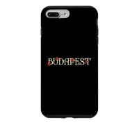 Custodia per iPhone 7 Plus/8 Plus Budapest Città Di Roses Ungheria Viaggi Vintage Tipografia