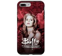 Custodia per iPhone 7 Plus/8 Plus Buffy with Stake Portrait Red Gothic Background TV Show