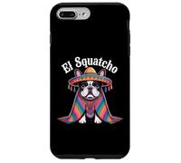 Custodia per iPhone 7 Plus/8 Plus Bulldog francese El Squatcho Poncho divertente Bulldog francese