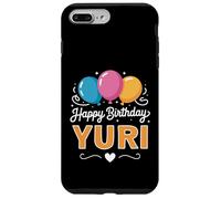 Custodia per iPhone 7 Plus/8 Plus Buon compleanno Yuri