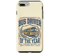 Custodia per iPhone 7 Plus/8 Plus Bus Driver of the Year Vintage Fun Appreciation