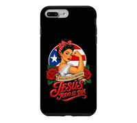 Custodia per iPhone 7 Plus/8 Plus Cafecito Jesús Todo el Día Mañana Fe