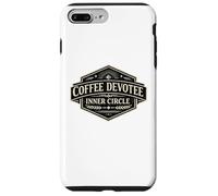 Custodia per iPhone 7 Plus/8 Plus Caffè Devotee Inner Circle Divertente Caffeina Design