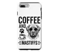Custodia per iPhone 7 Plus/8 Plus Caffè E Mastini Divertente Mastino