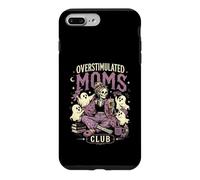 Custodia per iPhone 7 Plus/8 Plus Caffè iperstimolato per bambini Moms Club Spooky Season Ghost