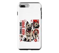 Custodia per iPhone 7 Plus/8 Plus Cairn Terrier - Cagnolino con immagine di un grande spirito