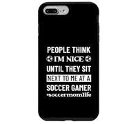 Custodia per iPhone 7 Plus/8 Plus Calcio Mamma Vita Divertente Snarky Umorismo Sarcasmo