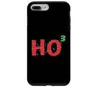 Custodia per iPhone 7 Plus/8 Plus Camicia di Natale Ho Ho Ho Luci di Natale Scherzo Matematico