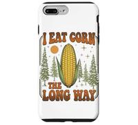 Custodia per iPhone 7 Plus/8 Plus Camicia imbarazzante divertente inappropriato mangiare mais lungo la strada