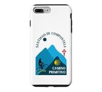 Custodia per iPhone 7 Plus/8 Plus Camino Primitivo Bicicletta Donna Santiago de Compostela 2026