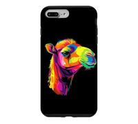 Custodia per iPhone 7 Plus/8 Plus Cammello Dromedario Bactriano Safari nel Deserto Cammello