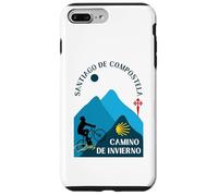 Custodia per iPhone 7 Plus/8 Plus Cammino de Invierno Bicicletta Uomo Santiago de Compostela 2026