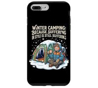 Custodia per iPhone 7 Plus/8 Plus Campeggio invernale perché la sofferenza con stile è ancora