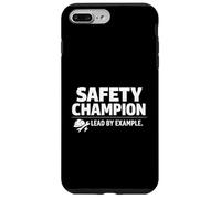 Custodia per iPhone 7 Plus/8 Plus Campione della sicurezza - Lead by Example | Idea regalo professionale