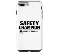 Custodia per iPhone 7 Plus/8 Plus Campione della sicurezza - Lead by Example | Idea regalo professionale
