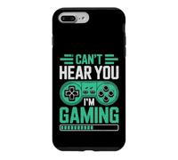 Custodia per iPhone 7 Plus/8 Plus Can’t Hear You I’m Gaming for Video Game Lovers Funny Gamers