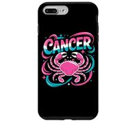 Custodia per iPhone 7 Plus/8 Plus Cancro Segno zodiacale Granchio Rosa Astrologia Vibes