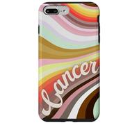 Custodia per iPhone 7 Plus/8 Plus Cancro Zodiaco Retro Onde Astrologia Segno Vintage Colori