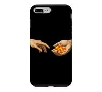 Custodia per iPhone 7 Plus/8 Plus Candy Corn The Creation - Caramella di mais divertente