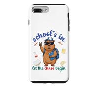 Custodia per iPhone 7 Plus/8 Plus Capybara Back To School Vibes Scuole In Let The Chaos Begin