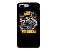 Custodia per iPhone 7 Plus/8 Plus Car Drifting Competition Quote Muscle Cars for Men