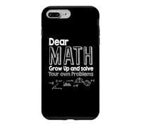 Custodia per iPhone 7 Plus/8 Plus Cara matematica, cresci e risolvi i tuoi problemi Algebra Lines