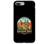 Custodia per iPhone 7 Plus/8 Plus Carcassonne Francia Viaggio Souvenir Città Regalo