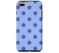 Custodia per iPhone 7 Plus/8 Plus Carino Mirtillo Chiaro Polka Dot Pattern Estetica Grandi Punti