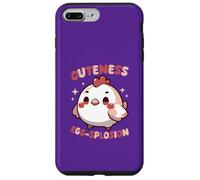 Custodia per iPhone 7 Plus/8 Plus Carino Pulcino Illustrazione Uovo Splosion Divertente