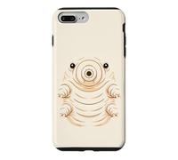 Custodia per iPhone 7 Plus/8 Plus Carino Tardigrade Costume Camicia Orso Acqua Microbiologia