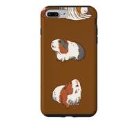 Custodia per iPhone 7 Plus/8 Plus Carino tipi di porcellini d'India per i proprietari e gli amanti della cavia