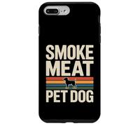 Custodia per iPhone 7 Plus/8 Plus Carne affumicata per cani, divertente barzelletta alla griglia