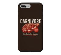 Custodia per iPhone 7 Plus/8 Plus Carnivore No Tofu Bistecca Manzo Amante della Carne Grill BBQ Keto Dieta