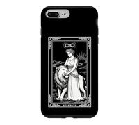 Custodia per iPhone 7 Plus/8 Plus Carta dei Tarocchi degli Arcani Maggiori della Forza Zodiaco Leone Astrologia Occulta