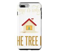 Custodia per iPhone 7 Plus/8 Plus Casa è dove l'albero è Natale