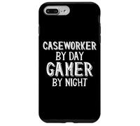 Custodia per iPhone 7 Plus/8 Plus Caseworker By Day Gamer By Night Servizi sociali Case Worker