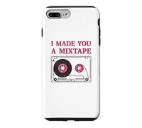 Custodia per iPhone 7 Plus/8 Plus Cassette Tape - I Made You A MixTape Retro 80s 90s Musica