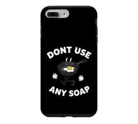 Custodia per iPhone 7 Plus/8 Plus Cast Iron Skillet Funny Dont Use Any Soap Retro Pan