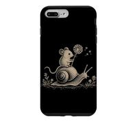 Custodia per iPhone 7 Plus/8 Plus Cavalcando il topo Lumaca Foresta Fauna Selvat
