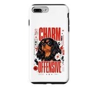 Custodia per iPhone 7 Plus/8 Plus Cavalier King Charles Spaniel Charm Offensiva