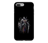 Custodia per iPhone 7 Plus/8 Plus Cavaliere Fantasia Oscuro Signore della Guerra Corazzato Vuoto