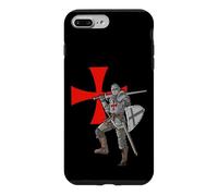 Custodia per iPhone 7 Plus/8 Plus Cavalieri crociati medievali e cavaliere