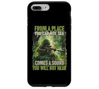 Custodia per iPhone 7 Plus/8 Plus Cecchini Jungle Sniper Soldiers T Cecchini
