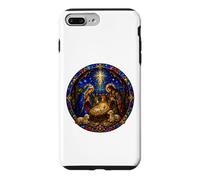Custodia per iPhone 7 Plus/8 Plus Cerchio artistico mosaico della cattedrale gotica medievale della Santa Natività