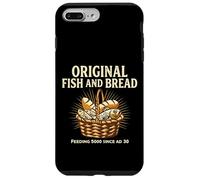 Custodia per iPhone 7 Plus/8 Plus Cestino per pesce e pane, design Faith Gesù Feeds The 5000