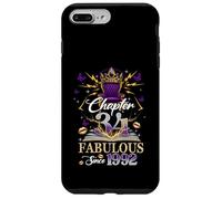 Custodia per iPhone 7 Plus/8 Plus Chapter 34 Fabulous Since 1992 34th Birthday Women Girls