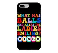 Custodia per iPhone 7 Plus/8 Plus Che cosa ha palle e mantiene le signore sorridenti Bingo umorismo