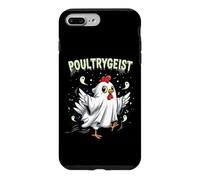 Custodia per iPhone 7 Plus/8 Plus Chicken Ghost Poultrygeist Halloween Costume Farmer