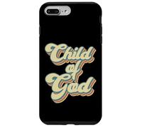 Custodia per iPhone 7 Plus/8 Plus Child Of God Retro Religious Christian Design