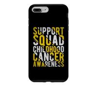 Custodia per iPhone 7 Plus/8 Plus Childhood Cancer Matching Support Squad For Men Women Kids